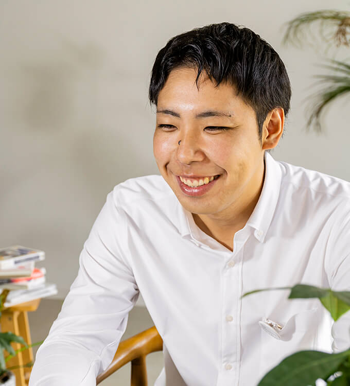 営業担当 田中 インタビュー写真01